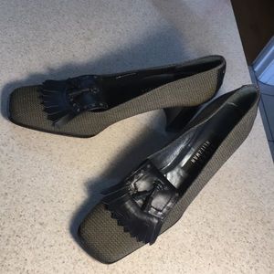 Flash Sale**NEW Stuart Weitzman Black Heel Loafers